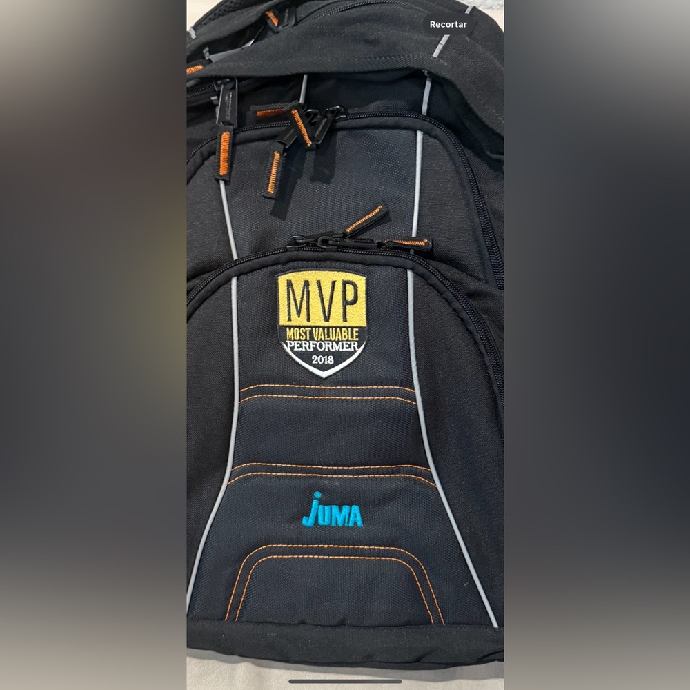 Basic Black‎ Backpack for Men - Picture 2 of 7